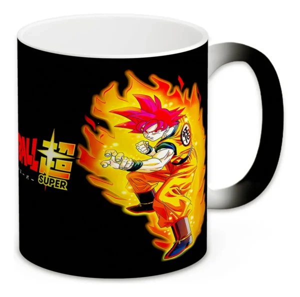 Taza Mágica Dragon Ball Goku 11oz Regalo Té Café Chocolate