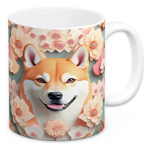 taza-perritos-3d-realista-11oz-regalo-varias-razas-lomitos-3-blanco-shiba-inu-espejo-flores-pastel