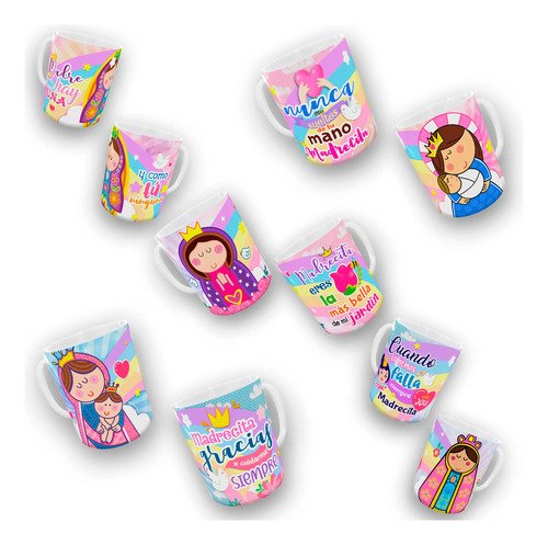 set-30-tazas-virgencita-guadalupe-325ml-ceramica-regalo-misa-taza-blanca-30-tazas-6-de-cada-modelo