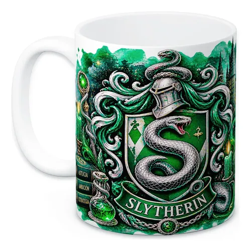 taza-harry-potter-hogwarts-11oz-regalo-magos-brujas-cafe-te-blanco-harry-potter-slytherin-elite-edition-2