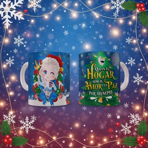 set-6-tazas-navidad-princesitas-325ml-ceramica-regalo-ideal-taza-blanca-6-tazas-de-elsa-princesa