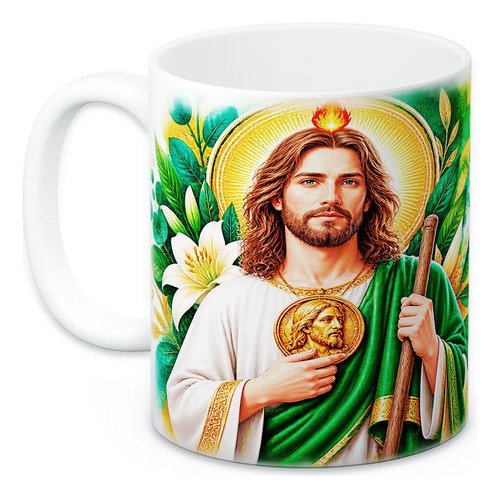 taza-san-judas-tadeo-11oz-catolico-padrinos-recuerdo-cafe-te-blanco-san-judas-tadeo-acuarela-celestial