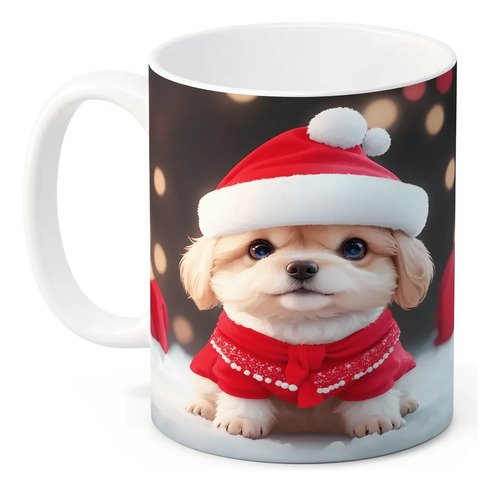 taza-perritos-3d-realista-11oz-regalo-varias-razas-lomitos-blanco-navidad-teddy-bear-chibi-santa-sueter-rojo