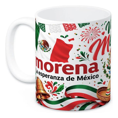 taza-partido-morena-sheinbaum-amlo-11oz-politica-mexico-cafe-blanco-morena-fiestas-patrias-viva-mexico