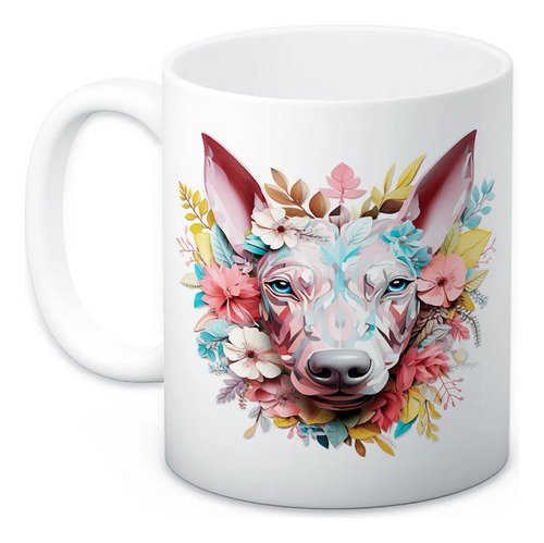 taza-perritos-3d-realista-11oz-regalo-varias-razas-lomitos-4-blanco-acuarela-bull-terrier-corona-floral