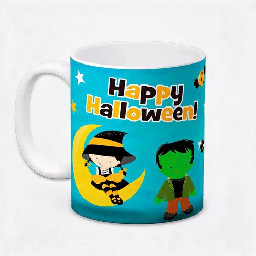 taza-happy-halloween-11oz-momia-vampiro-frankie-brujita-cafe-blanco-brujita-frankie-halloween