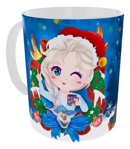 set-12-tazas-navidad-princesitas-325ml-ceramica-regalo-ideal-taza-blanca-12-tazas-de-elsa-princesa