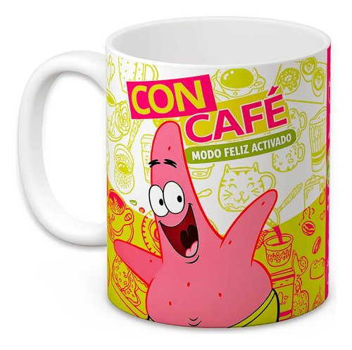 taza-patricio-modo-feliz-activado-11oz-soy-adicto-fan-cafe-blanco-patricio-modo-feliz-activado