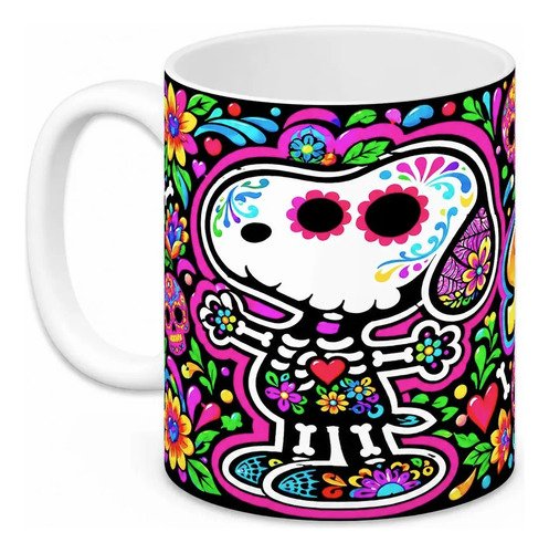 taza-snoopy-dia-muertos-calavera-325-ml-regalo-cafe-blanco-stitch-dia-de-muertos-coleccion-2
