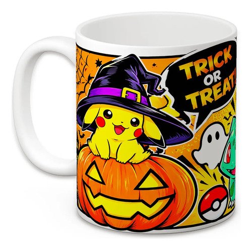 taza-pikachu-charmander-halloween-325-ml-regalo-trick-treat-blanco-stitch-dia-de-muertos-coleccion