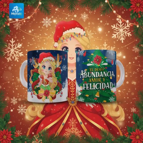 set-6-tazas-navidad-princesitas-325ml-ceramica-regalo-ideal-taza-blanca-6-tazas-de-rapunzel-princesa
