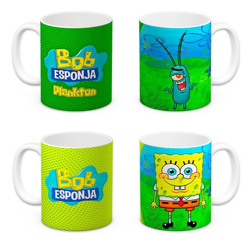 2-tazas-duo-plankton-bob-esponja-11oz-regalo-amistad-cafe-blanco-plankton-bob-esponja